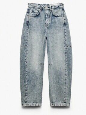 Rag & Bone ($490) The Charlie High Rise Barrel Jeans NWT